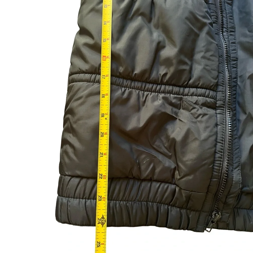 Edelweiss Black Puffer Vest Medium Unisex